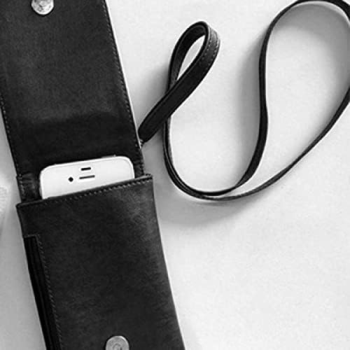 Italija Rim Pejzažni nacionalni znamenitosti Telefon novčanik torbica Viseći mobilni torbica Crni džep