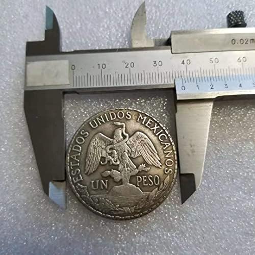 Starinski zanati 1914. meksički 1 peso štampan kovamorativni novčić 1330