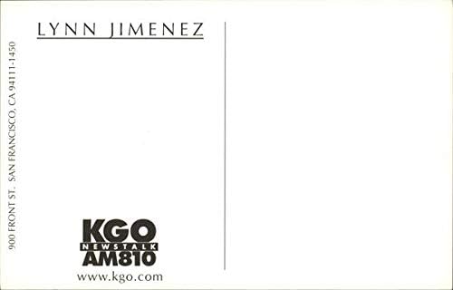 Lynn Jimenez, KGO Newstalk žene originalna Vintage razglednica