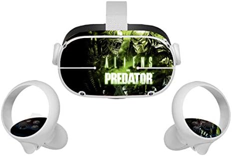 Vanzemaljska naučna fantastična akcijska naljepnice za snimanje kože za oculus Quest 2, VR slušalice i kontroleri