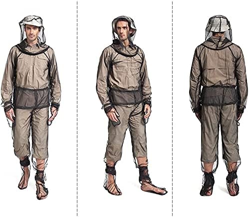 Lixada odijelo Jakne mitts hlače čarape sa ultra finim mrežama za planinarenje ribolov kampiranje biciklističkim