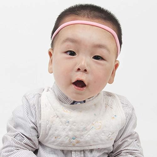 HuntChao 10kom / set Baby Big Headbands trake za kosu elastični najlon rastezljive trake za kosu dodatna