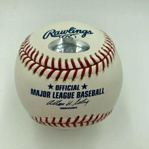 Lijepa Hank Aaron potpisao je službenu bajzbol glavne lige sa Steiner COA - autogramiranim bejzbolama