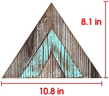 J JackCube Design Rustic Wood Chevron arrow Farmhouse Wall Décor trokut u obliku boho stil viseći vintage