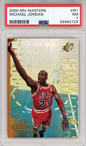 Michael Jordan 2000 Gornja paluba SPX Masters kartica M1 - nepotpisane košarkaške kartice