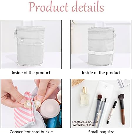 Invoda kozmetička torba za ženske torbe za šminku za šminku Veliki kapacitet vodootporan Make up Organizator