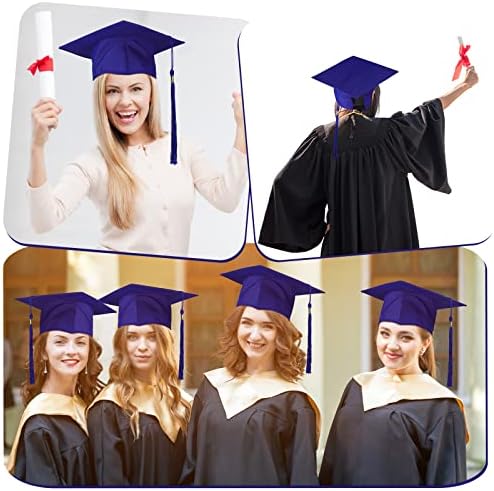 Bokon 30kom diplomska kapa Bulk child Adjustable diplomska kapa za djecu vrtić Srednja Škola Bachelor mature
