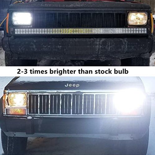 Vouke 2kom 5x7 6x7 inča 60w pravougaona Hi / nisko zatvorena Led svjetla za Wrangler YJ Cherokee XJ kamioni