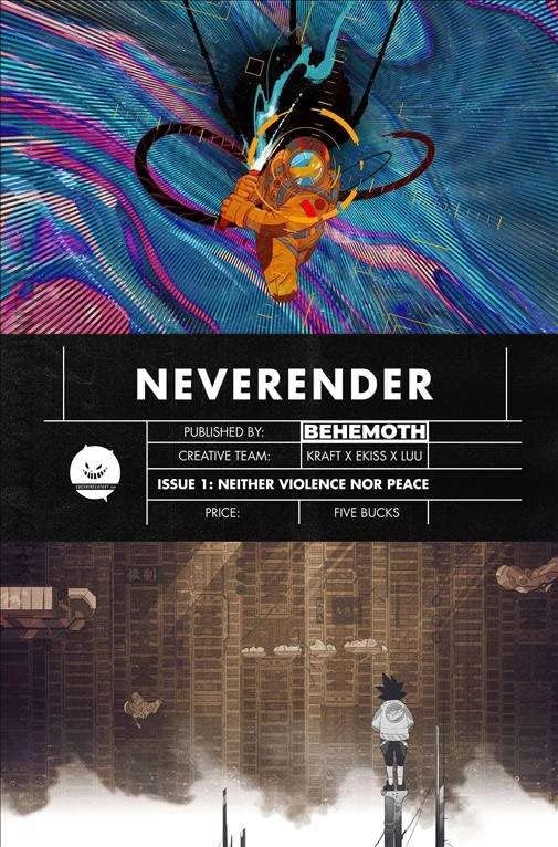 Neverder 1d VF / NM ; Behemoth strip / Devin Kraft