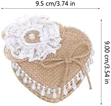 Zerodeko kutija držač za vjenčani prsten dekorativna torbica za vjenčani dodatak delikatna kutija za prsten