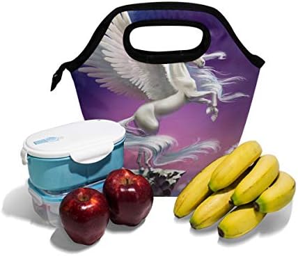 Alaza izolovana torba za ručak Freezable Lunch Box za djecu žene djevojčice dječaci i muškarci, Magic Unicorn