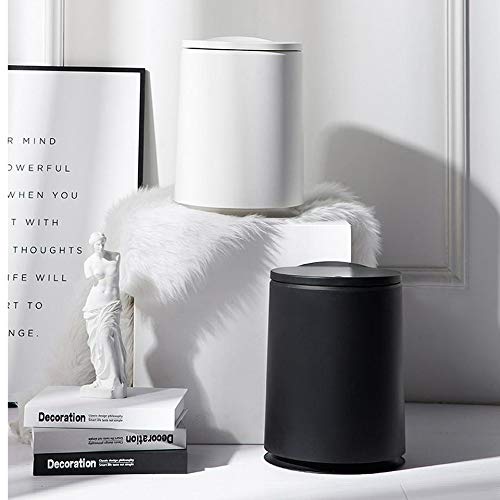 N / A 10L Tip pritiska okrugli plastični kantu za smeće može dvostruko sloj višenamjenski kupatilo / spavaća