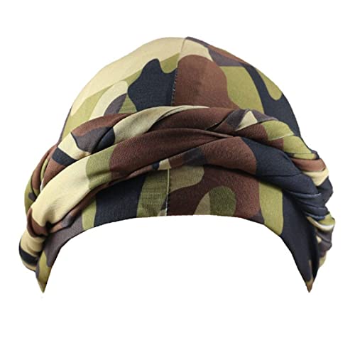 Turban za muškarce Halo Turban Vintage Turban Twist head Wraps elastični modalni i satenski obloženi Turban