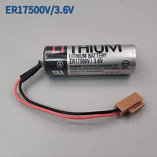 ER17500V / 3.6 V 2700mAh ne-punjive litijumske baterije CNC Rezervna baterija sa smeđim utikačem