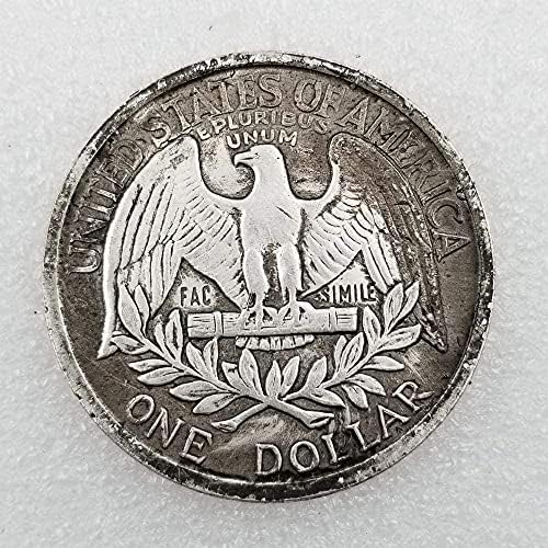 Starini zanati 1865 Američki komemorativni novčić napravio stari silver dolar 0045