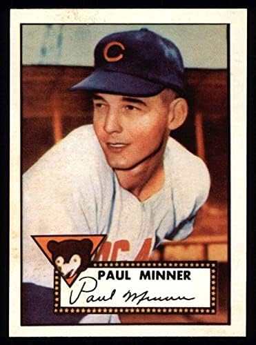 1952 FAPPS 127 Paul Minner Chicago Cubs Nm / MT MUBI