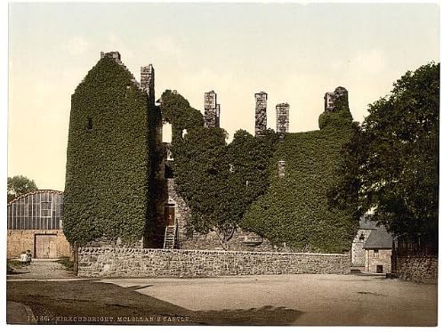 Beskonačne fotografije fotografija: Mclellanov dvorac,Kirkcudbright,Škotska, c1895