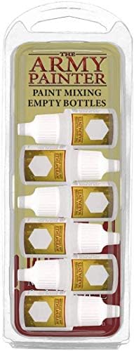 Mešanje boje Army Painter prazne bočice sa kapaljkom-12 ml, pakovanje od 6 bočica sa kapaljkom-plastične