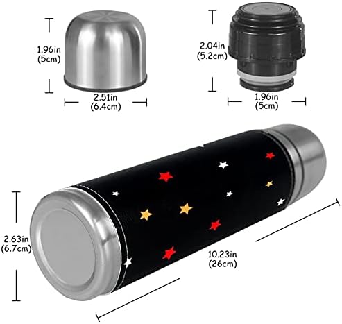 Vakuum izolirana od nehrđajućeg čelika, zvjezdani uzorak Ispis Termos boca vode za vruće i hladne napitke