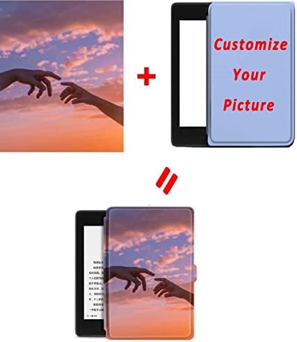 Prilagođena fotografija za iPad 7. / 8. / 9. generaciju, personalizirana slika za iPad 10 Gen 2022 i iPad Mini / Pro / Air, Slim Lagan automatsko spavanje / Wake iPad pametni poklopac, dvije slike, SID