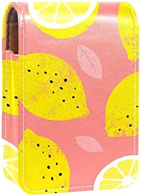 Makeup Ruž Za Usne Za Vanjski Ljetni Lemon Prijenosni Organizator Ruževa S Ogledalom Ženska Mini Torba Za Šminkanje Zauzima Do 3 Ruža Za Usne
