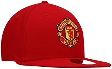 New Era Manchester United 9FIFTY Flat Peak Snapback šešir Crvena