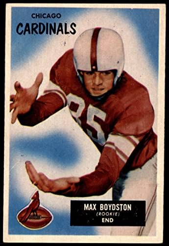 1955 Bowman # 18 Max Boydston Chicago Cardinals-FB Dean's Cards 5 - Ex Cardinals-FB