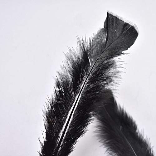 TTNDstore 100kom obojena Turska perje za izradu nakita Plume 10-15cm DIY prirodne boje perje Home Wwedding