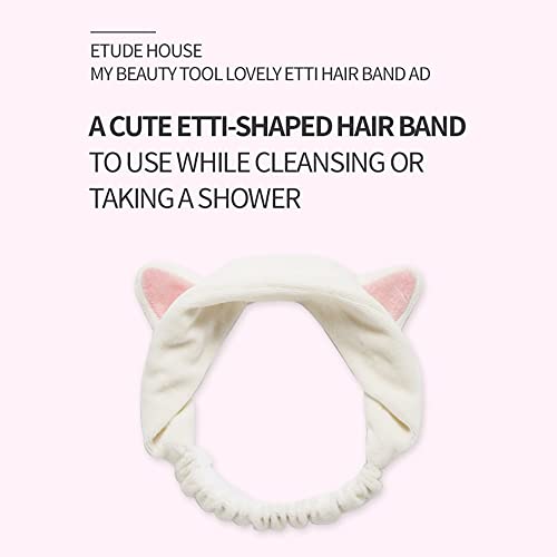 ETUDE HOUSE my beauty Tool Lovely Etti Hair Band | simpatičan i lijep alat za držanje dalje vaše kose /