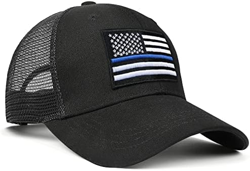 Nuyjimr američka zastava kamiondžije šeširi za žene muškarci mrežasta kapa za Golf na otvorenom podesivi Tata šešir