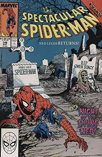 Spektakularni Spider-Man, 148 VF ; Marvel comic book / X-Men Inferno Tie-In
