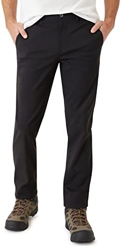 Otporne na vremenske uslove Vintage muške Regular Fit izletničke pantalone - Ultra Stretch Casual Flat Front Chino