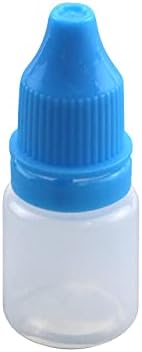 T Tulead 7ml plave bočice s kapaljkom fleksibilna Mini bočica s kapaljkom Plastična prazna bočica 10kom