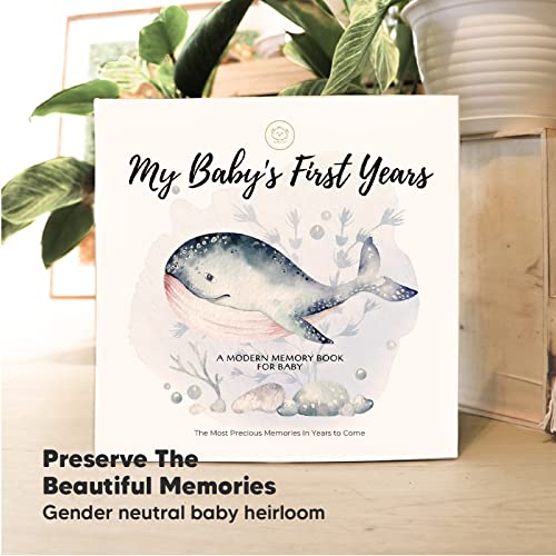 KeaBabies 2-paket komplet za ruke i otisak bez mastila i prvih 5 godina baby Memory Book Journal - ink Pad