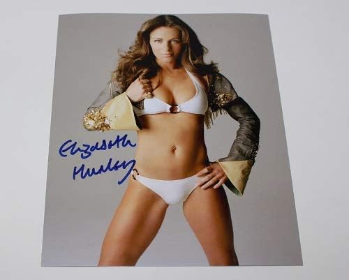 Royals seksi Elizabeth Hurley potpisan autogramom 8x10 sjajna fotografija Loa