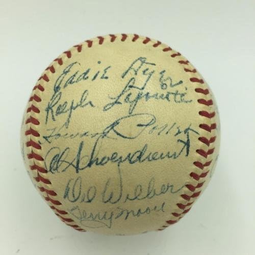 Prekrasan 1948. tim sav. Louis Cardinals potpisao je bejzbol Stan Musial JSA COA - AUTOGREMENT BASEBALLS