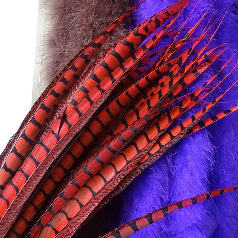 50kom 36-40 Inch/90-100cm Lady Amherst fazan rep perje za zanate DIY Karneval party vjenčanje dekoracije