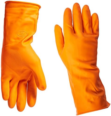 Boss Gloves 4708l velike 12-inčne narandžaste rukavice sa podstavom od lateksa