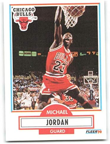 1990-91 FLEER 26 Michael Jordan NM-MT Chicago Bulls službeno licenciran NBA košarkaška trgovačka kartica