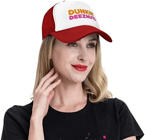 Dunkin Deez Nuts Hat - smiješne blesave kamionske kape - Vintage Novelty Crazy Retro Snapback bejzbol kapa