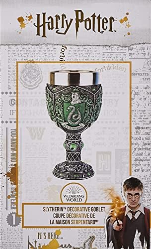 Enesco Wizarding World of Harry Potter Slytherin Dekorativna sitnica, 1 grof, višebojni