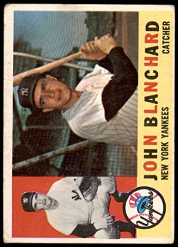 1960. topps 283 John Blanchard New York Yankees Fair Yankees