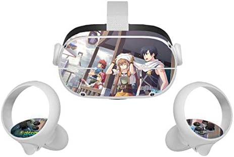 Eiyuu densetsu Anime Oculus Quest 2 Skin VR 2 Skins slušalice i kontroleri Naljepnice Zaštitni dodaci za