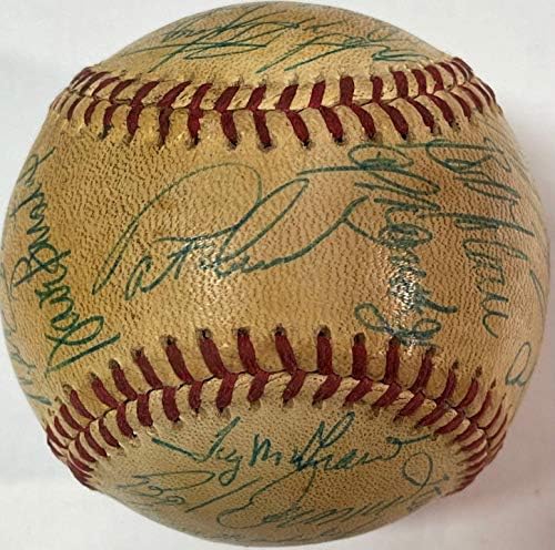 1983. Philadelphia Phillies tim potpisao bejzbol - autogramirani bejzbol