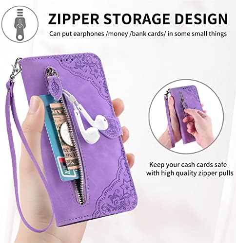 Hee Hee Smile Luxury Case Zipper kožni novčanik Shell Zipper novčanik Flip Case za Infinix Napomena 10 poklopac