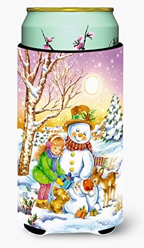 Caroline's Blisures APH3544TBC Djevojka i životinje sa snjegovinom visokim dječakom Hugger-om, može hladnije