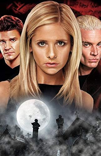 5D DIY Dijamantska slika, Buffy Vampirska Dijamantska slika, komplet za digitalne šavove s punim dijamantom,