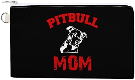 Pitbull mama platneni novčanik novčanik slatka mala torbica za modnu torbu sa tipkom za muškarce za muškarce