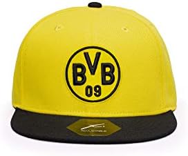 Fi kolekcija Borussia Dortmund Team Snapback šešir žuta / crna