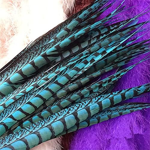 Zamihalaa - 50kom 32-36 inč/80-90cm dama fazan rep perje za zanate DIY Decor karneval kostime vjenčanje